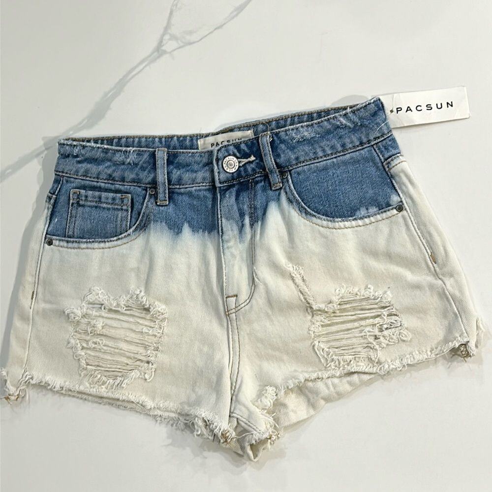 Passing Ombré Distressed shorts - Sz 25 - NWT